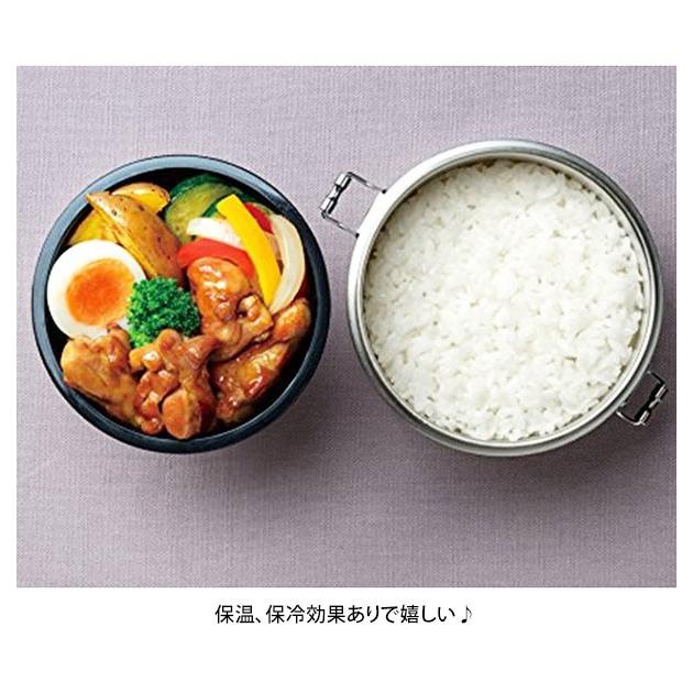 真空ステンレス ランチジャー 丼 840ml 保温 弁当箱 2段 真空ステンレス ランチボックス ミッキー スヌーピー となりのトトロ キャラクター SKATER スケーター | スケーター | 08