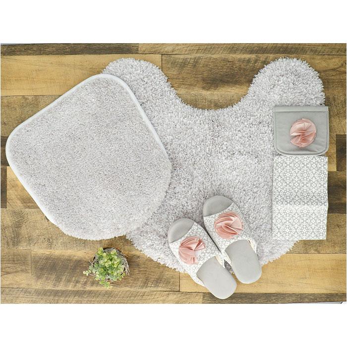 トイレ フタカバー おしゃれ SDS シュクルメランジェ 兼用フタカバー トイレ蓋カバー 普通便座 温水洗浄 暖房便座兼用 トイレふたカバー 貼るだけ  トイレ | ブランド登録なし | 08