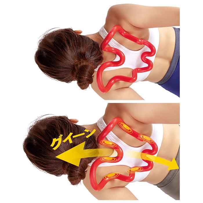 スッキリング 通販 肩甲骨 背中 ツボ押し ストレッチ つぼ押し 指圧 はがし 刺激 ピンポイント ほぐし 首こり 首コリ こり 背すじ 肩 スッキリング | ブランド登録なし | 04
