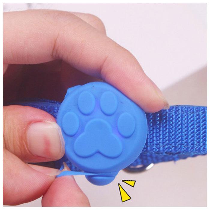 夜 犬 散歩 ライト 通販 お散歩ライト led 電池式 光る セーフティ 事故 防止 首輪 バッグ 自転車 ランニング いぬ イヌ ペットグッズ 点灯 点滅 交通安全 夜 |  | 06