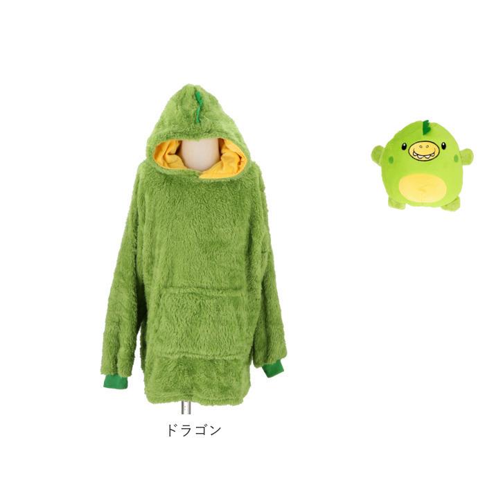 もこもこ 耳付き パーカー 通販 キッズ 女の子 男の子 プルオーバーパーカー フード付き あったか 防寒 ルームウェア 部屋着 モコモコ かわいい アニマル | BACKYARD FAMILY | 20