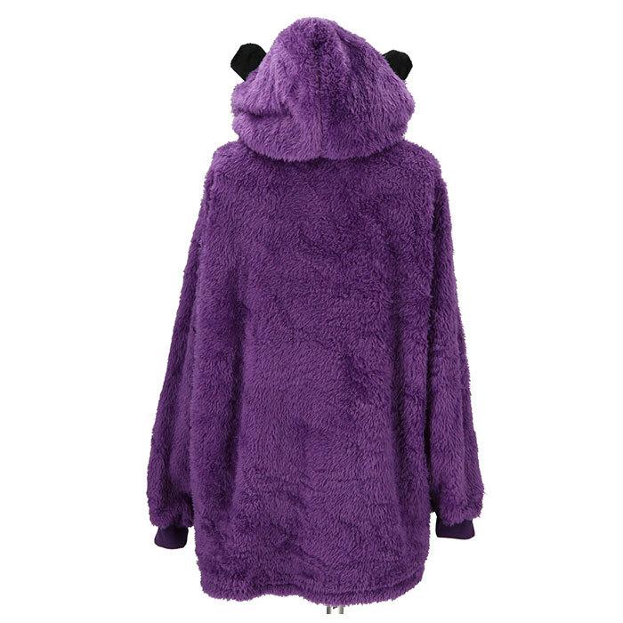 もこもこ 耳付き パーカー 通販 キッズ 女の子 男の子 プルオーバーパーカー フード付き あったか 防寒 ルームウェア 部屋着 モコモコ かわいい アニマル | BACKYARD FAMILY | 12