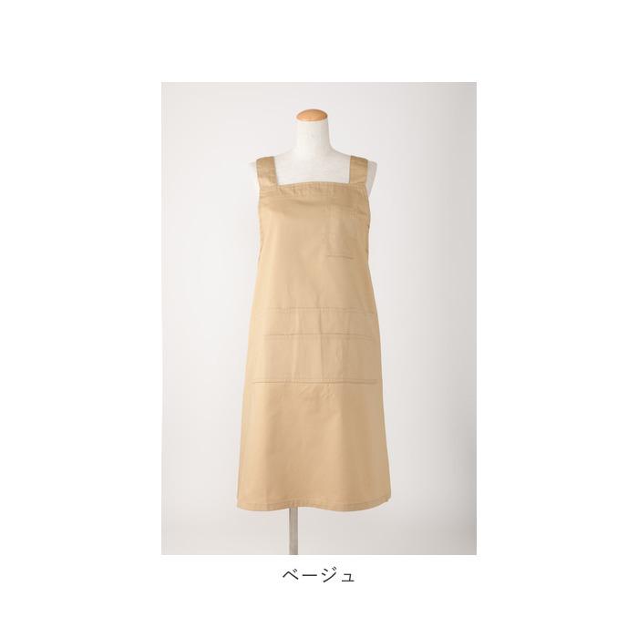 エプロン 通販エプロン 大きいサイズ おしゃれ レディース メンズ 男女兼用 h型 ワンピース ブラック ネイビー レッド ベージュ グリーン 保育士 エプロン |  | 18