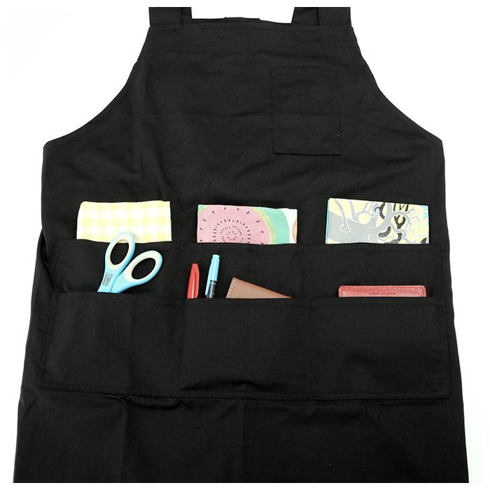 エプロン 通販エプロン 大きいサイズ おしゃれ レディース メンズ 男女兼用 h型 ワンピース ブラック ネイビー レッド ベージュ グリーン 保育士 エプロン |  | 09