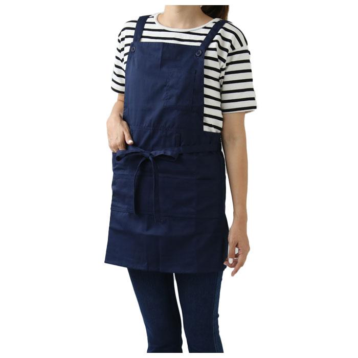エプロン 通販エプロン おしゃれ ナチュラル レディース ポケット たくさん h型 ワンピース ブラック ネイビー レッド ベージュ グリーン 保育士 エプロン |  | 08