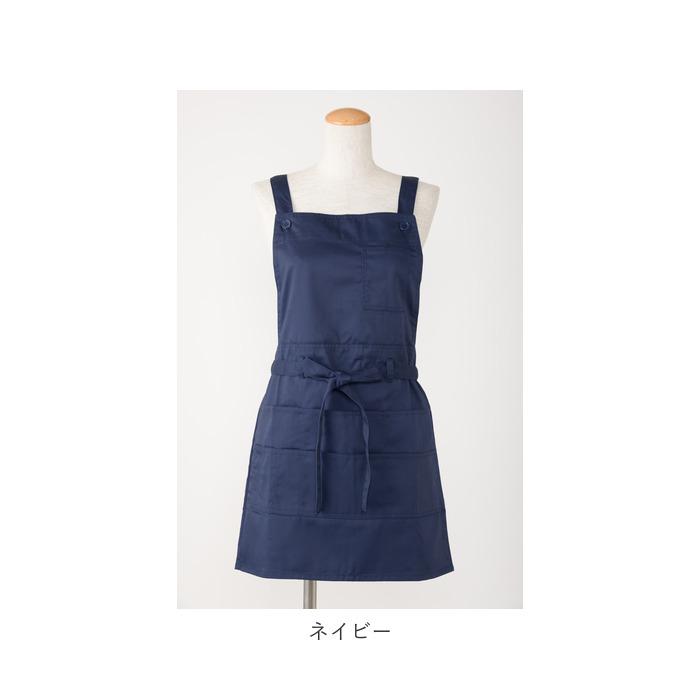 エプロン 通販エプロン おしゃれ ナチュラル レディース ポケット たくさん h型 ワンピース ブラック ネイビー レッド ベージュ グリーン 保育士 エプロン |  | 14