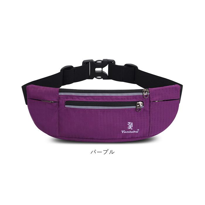 ランニングポーチ スマホ 通販 ランニング ウエストポーチ ウエストバック ウエストバッグ 薄い ジョギング ポーチ バッグ 小さい メンズ ランニングポーチ | ブランド登録なし | 17