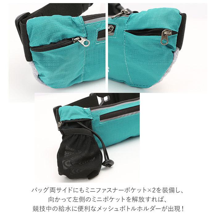 ランニングポーチ スマホ 通販 ランニング ウエストポーチ ウエストバック ウエストバッグ 薄い ジョギング ポーチ バッグ 小さい メンズ ランニングポーチ | ブランド登録なし | 05