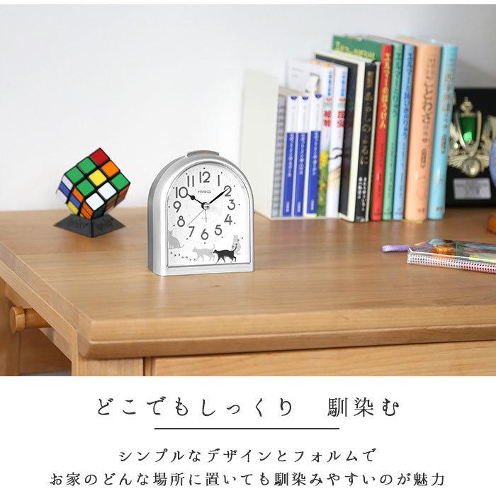 置き時計 可愛い 通販 おしゃれ 置時計 アナログ 目覚まし時計 かわいい 女の子 子供 寝室 スヌーズ 電子音アラーム ライト 小さい クロック 置き時計 |  | 04