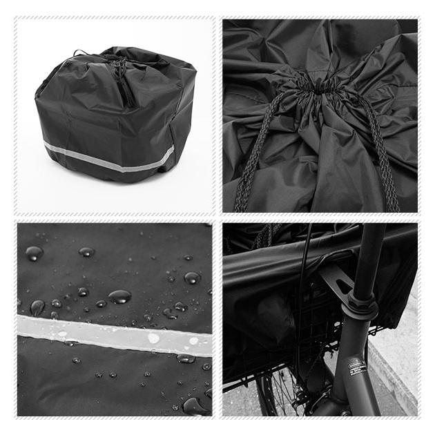 前かごカバー 自転車 前かごカバー キアーロ CHIARO バスケットカバー 前カゴ用 大容量 フリーサイズ 反射テープ付き ほこり 前カゴカバー チャリ じてんしゃ |  | 03