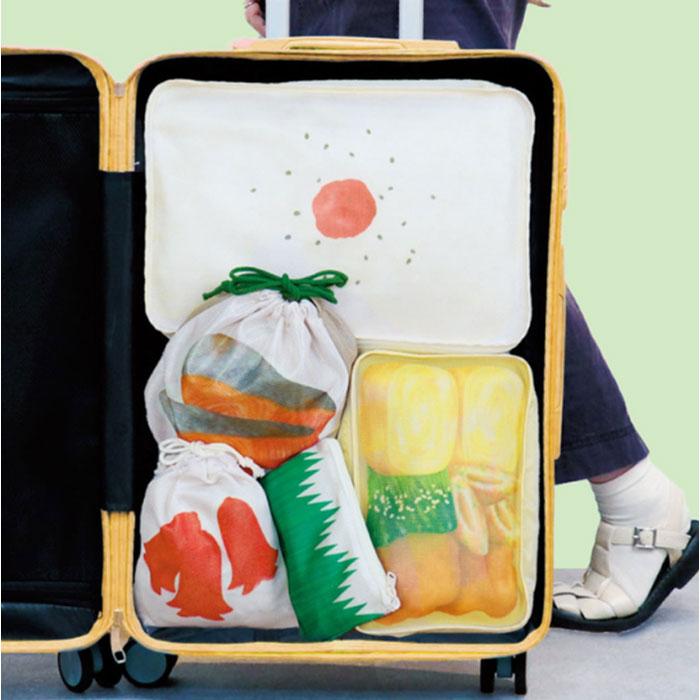 旅するお弁当 旅行用収納ポーチ 通販 トラベルポーチ 旅行 袋 セット パッキング 収納 ポーチ トラベル収納バッグ トラベルグッズ 衣類仕分け |  | 04