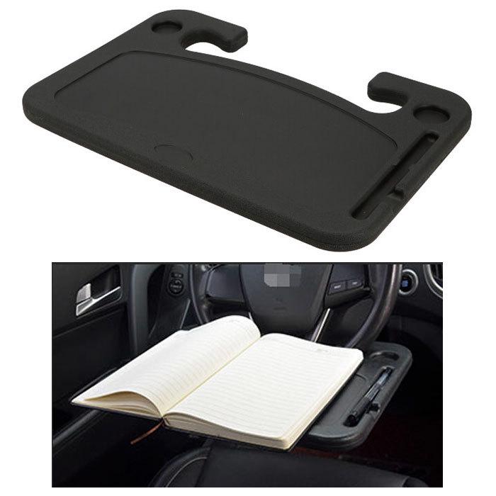 車 ハンドル テーブル 通販 車内 ハンドルテーブル 車用 車載用テーブル 運転席 机 食事 営業車 事務作業 車中泊 カー用品 簡易テーブル ブラック 簡単取付 車 |  | 06