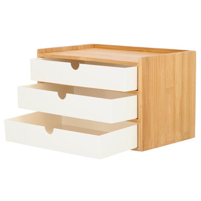 引き出し 収納 卓上 通販 収納ケース 収納ボックス 小物 木目 竹 小物入れ 卓上チェスト 道具箱 机上 おしゃれ 収納 グッズ 整理 日用品 雑貨 引き出し | BACKYARD FAMILY | 09