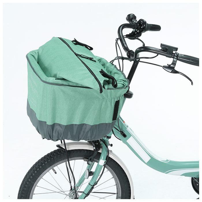 自転車 かごカバー 前 通販 カゴカバー 前カゴ カバー 前かごカバー 大きめ ワイド 容量アップ たっぷりカゴカバー 厚手 丈夫 防水加工 撥水 自転車 |  | 02