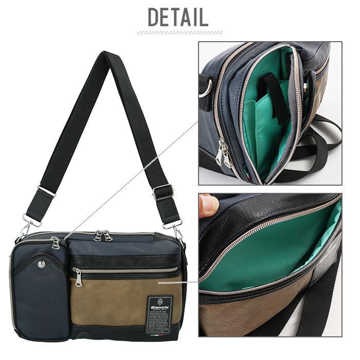 ビアンキ ボディバッグ 通販 ショルダーバッグ メンズ ブランド Bianchi 斜めがけ かっこいい ワンショルダー 自転車 サイクリング 旅行 サブバッグ B5 ビアンキ | Bianchi | 05