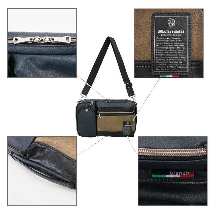 ビアンキ ボディバッグ 通販 ショルダーバッグ メンズ ブランド Bianchi 斜めがけ かっこいい ワンショルダー 自転車 サイクリング 旅行 サブバッグ B5 ビアンキ | Bianchi | 09