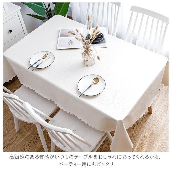 テーブルクロス 通販テーブルクロス ビニール おしゃれ 130×180 テーブルマット リビングカバー デスクマット 食卓カバー マルチカバー 