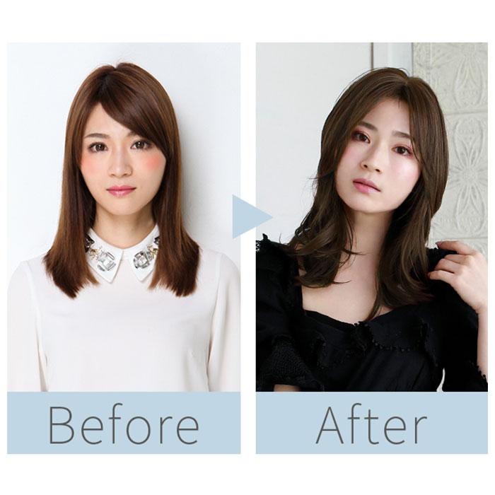 プリシラ 通販プリシラ ウィッグ つむじ 前髪 グラムワンレンバングス つむじ付き 前髪ウィッグ つむじあり エクステ おしゃれ コスプレ かつら つけ毛 プリシラ | tnc | 07