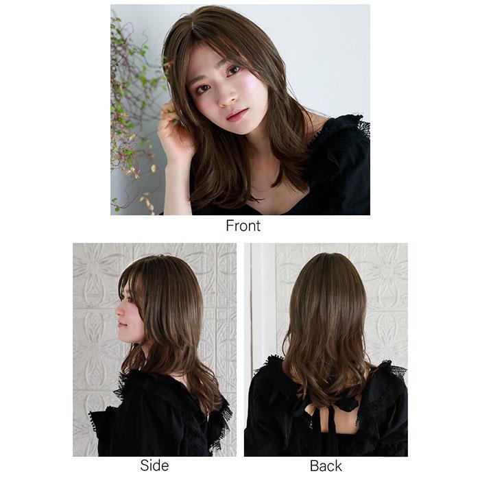 プリシラ 通販プリシラ ウィッグ つむじ 前髪 グラムワンレンバングス つむじ付き 前髪ウィッグ つむじあり エクステ おしゃれ コスプレ かつら つけ毛 プリシラ | tnc | 08