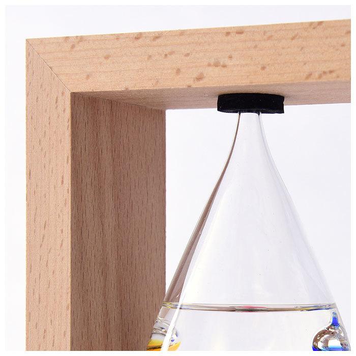 温度計＆ストームグラス 通販 気象計 天気予報 温度計 天気管 ガリレオ温度計 ガリレオ ガリレオサーモメーター 北欧 サイエンス 科学 インテリア ガラス