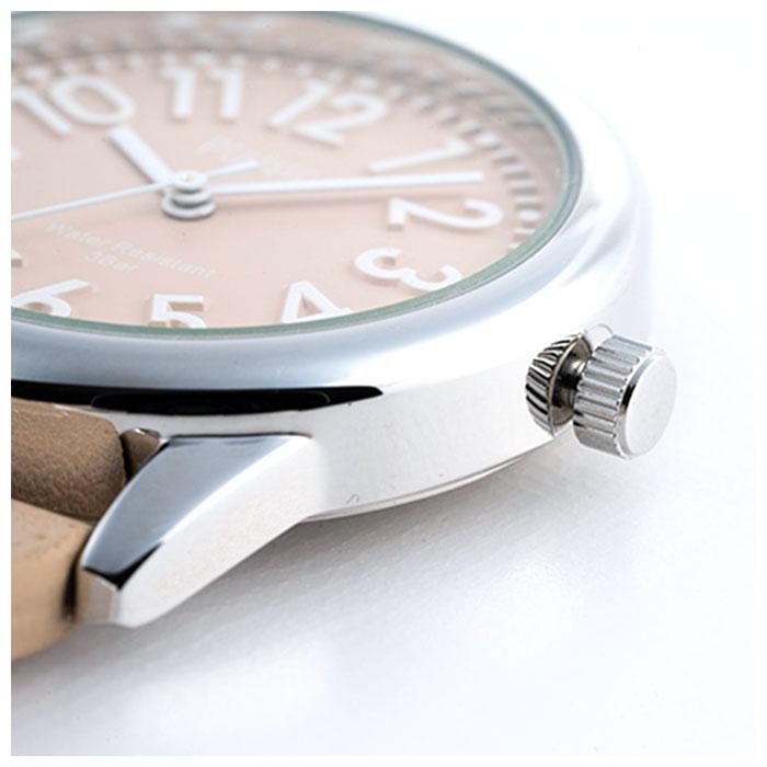 プレジール Plaisir 通販Plaisir プレジール 懐中時計 腕時計 レディース カラビナウォッチ カラビナ ハングウォッチ フックウォッチ 大きめ エンボス 見やすい | mocha | 12