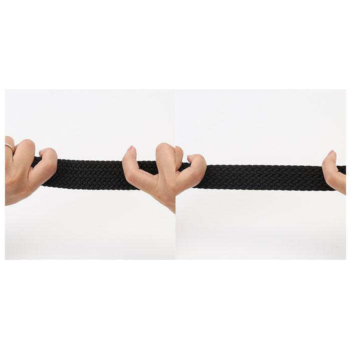 ベルト メンズ カジュアル 通販 布ベルト メッシュベルト 編み込み シンプル おしゃれ フリーサイズ 男の子 高校生 紳士 中学生 ゴム レディース 父の日 ベルト |  | 07