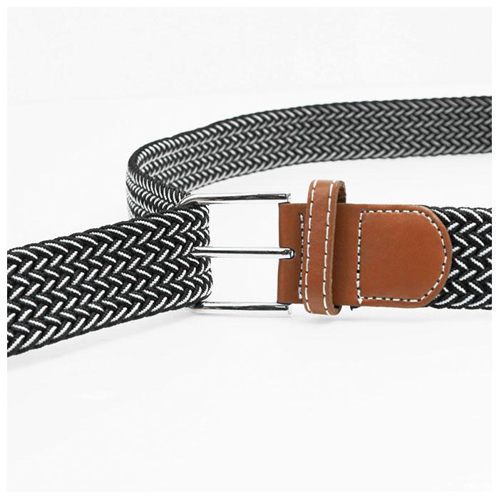 ベルト 通販ベルト メンズ カジュアル 布ベルト メッシュベルト 編み込み シンプル おしゃれ フリーサイズ 男の子 高校生 紳士 中学生 ゴム レディース  ベルト |  | 04