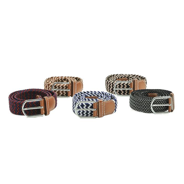 ベルト 通販ベルト メンズ カジュアル 布ベルト メッシュベルト 編み込み シンプル おしゃれ フリーサイズ 男の子 高校生 紳士 中学生 ゴム レディース  ベルト |  | 07