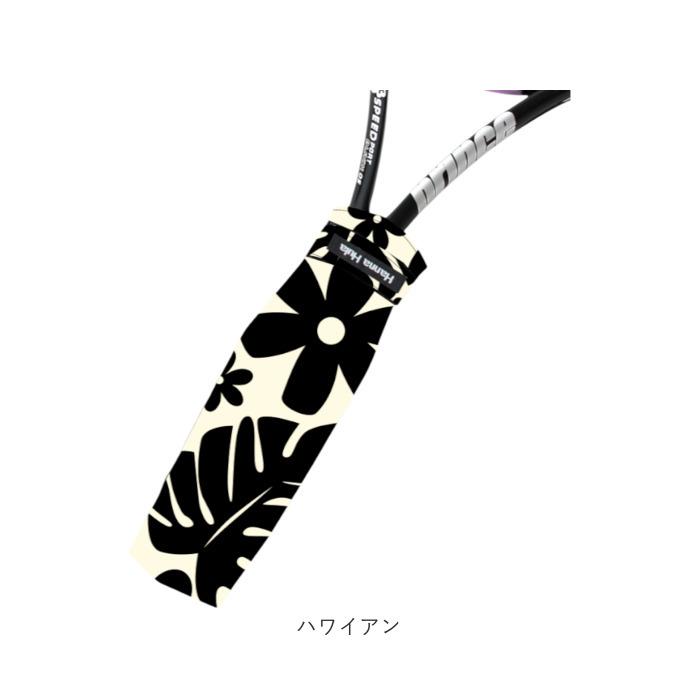 テニス グリップカバー 通販 ハンナフラ Hanna Hula  ラケット テニスラケット カバー 撥水 はっ水 おしゃれ かわいい 着脱しやすい 面ファスナー 消臭 テニス |  | 35