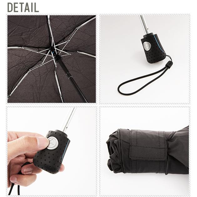 折りたたみ傘 メンズ 自動開閉 55cm 6本骨 トーツ totes 通販 折り畳み傘 軽量 ワンタッチ 丈夫 コンパクト 撥水 旅行 通勤 通学 マジックテープ  折りたたみ傘 |  | 04