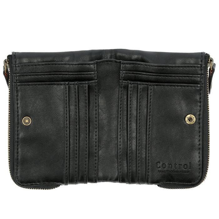 財布 Control 通販Control Cross コントロールクロス 財布 二つ折り ポケット メンズ レディース 2つ折り 小銭入れあり 小 折り財布 シンプル 大容量 プレゼント |  | 07