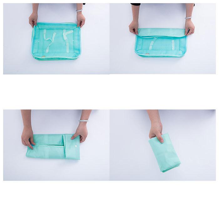 トラベルポーチ セット 通販 8点 大容量 アレンジケース トラベル収納バッグ 衣類仕分け 衣類収納 衣類 収納バッグ パッキング 巾着袋 靴バッグ トラベルポーチ | ブランド登録なし | 06