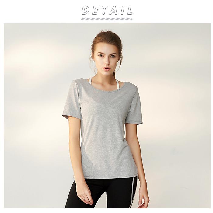 ヨガウェア トップス 通販 半袖 体型カバー レディース ホットヨガ ピラティス かわいい おしゃれ ジム グッズ フィットネス ウェア tシャツ ヨガウェア |  | 01