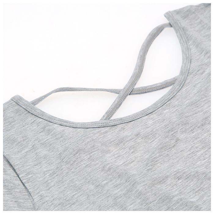 ヨガウェア トップス 通販 半袖 体型カバー レディース ホットヨガ ピラティス かわいい おしゃれ ジム グッズ フィットネス ウェア tシャツ ヨガウェア |  | 04