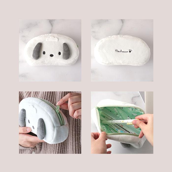 ペンポーチ 通販ペンポーチ かわいい 筆箱 ポーチ 女の子 ペンケース 小学生 中学生 シナモロール マイメロ クロミ ハンギョドン キャラクター ペンポーチ | シナモロール | 17