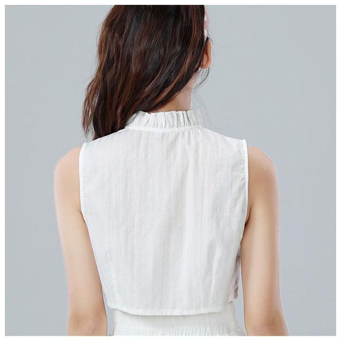 超歓迎 つけ襟 フリル 通販 付け襟 付け衿 レース 大きいサイズ つけえり 立ち襟 スタンドカラー シャツ ブラウス レイヤード おしゃれ レディース 重ね着風942円 Aynaelda Com