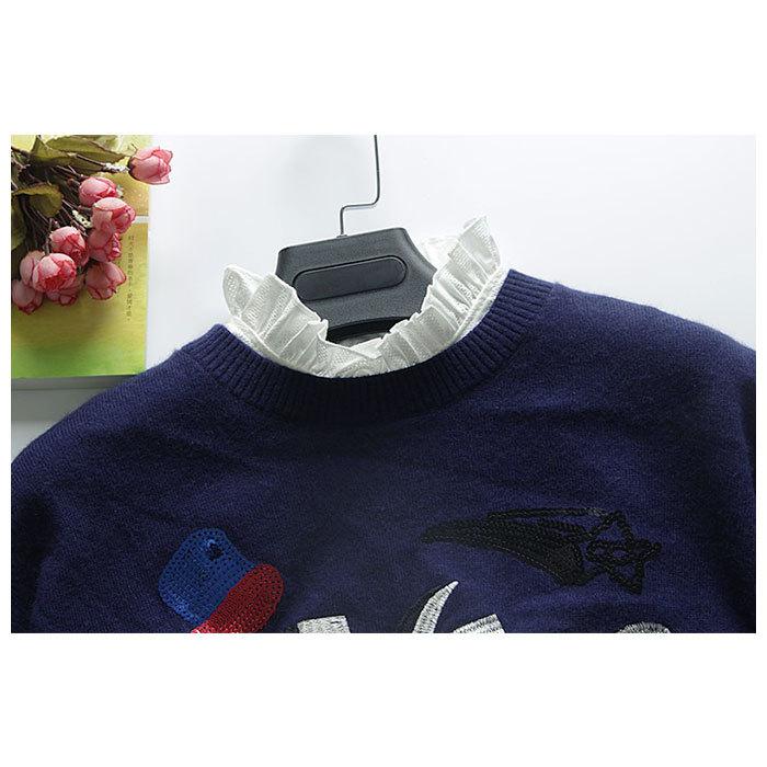 つけ襟 フリル 通販 付け襟 付け衿 レース 大きいサイズ つけえり 立ち襟 スタンドカラー シャツ ブラウス レイヤード おしゃれ レディース 重ね着風 つけ襟 | ブランド登録なし | 10