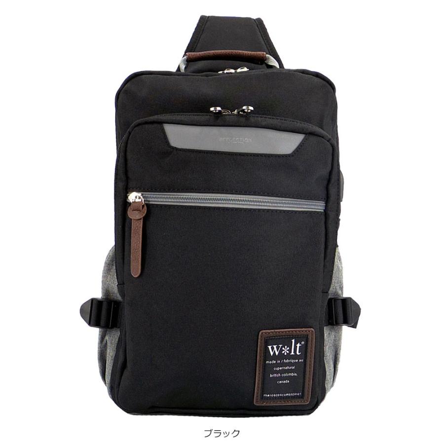 w*lt（ウォルト） 大きめ ボディバッグ メンズ 通販 ショルダーバッグ