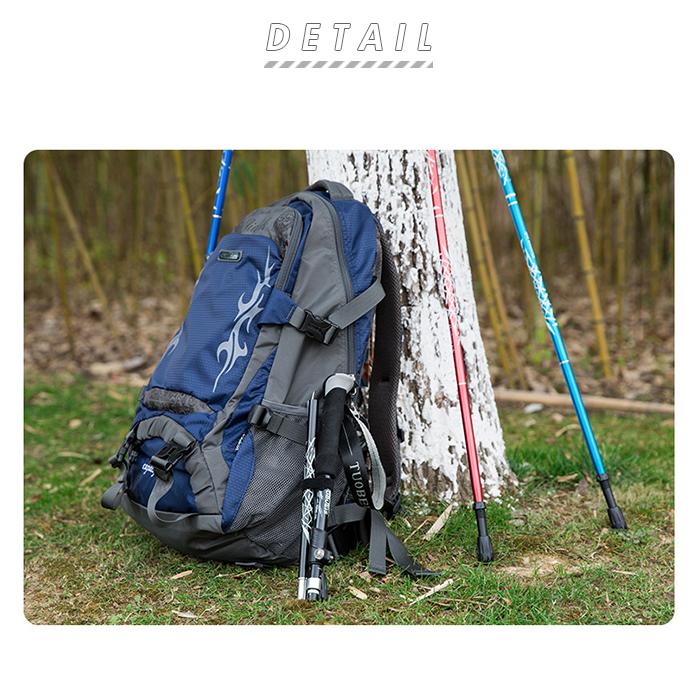 トレッキングポール 通販トレッキングポール 折りたたみ 登山ストック ステッキ ストック 杖 山登り アルミ製 軽量 持ち運び 収納ケース付き トレッキングステ | BACKYARD FAMILY | 07