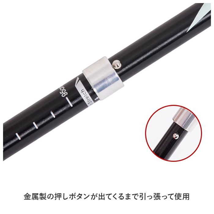 トレッキングポール 通販トレッキングポール 折りたたみ 登山ストック ステッキ ストック 杖 山登り アルミ製 軽量 持ち運び 収納ケース付き トレッキングステ | BACKYARD FAMILY | 11