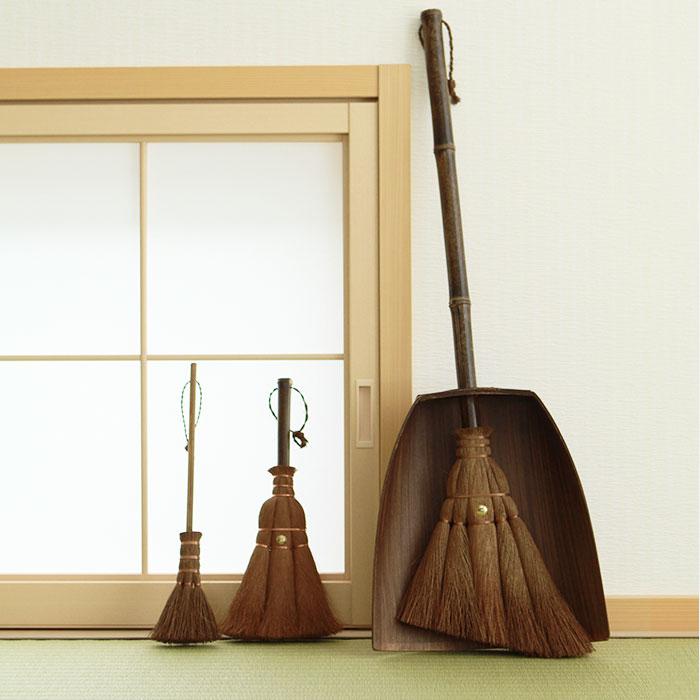 ほうき 通販ほうき ちりとり セット おしゃれ ミニ ちょこっとお掃除