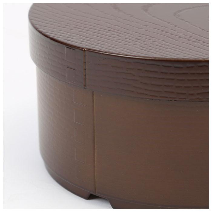 弁当箱 曲げわっぱ風 通販 レンジ対応 500ml お弁当箱 女子 大人 1段 ランチボックス おしゃれ レディース 丸型 食洗機対応 小さめ 女の子 わっぱ 小さい 弁当箱 | ブランド登録なし | 06