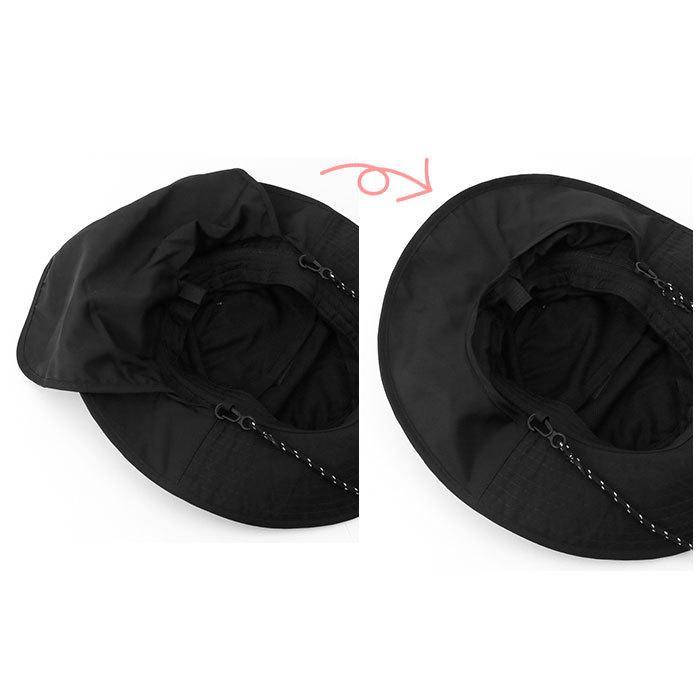 帽子 通販帽子 レディース 春夏 キッズ サファリハット アドベンチャーハット 撥水 ハット はっ水 バケットハット レインハット 58cm 58センチ Mサイズ  帽子 |  | 17