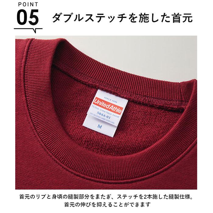 ユナイテッドアスレ UnitedAthle スウェット メンズ 通販 レディース 長袖 厚手 10.0オンス ルームウェア トレーナー 部屋着 カットソー パジャマ あったか | United Athle | 29