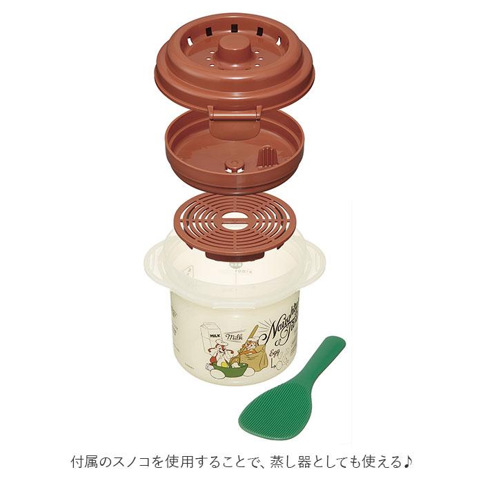 レンジ 通販レンジ 炊飯 電子レンジ ご飯 炊ける 1合 スケーター SKATER ご飯メーカー 炊飯器 一人暮らし ごはん レンチン おしゃれ かわいい レンジ |  | 16