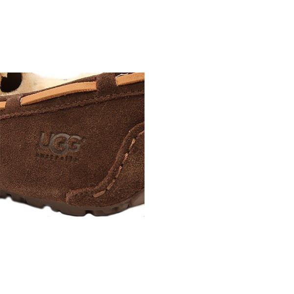 UGG メンズ アグ モカシン スリッポン ムートン シープスキン OLSEN オルセン 正規品 レザー スエード 本革 ボア ファー デッキシューズ ローファー | UGG Australia | 11