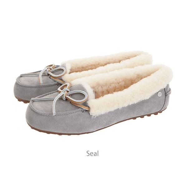 UGG モカシン レディース アグ ソラーナ スリッポン リボン 本革 UGG モカシン レディース アグ ソラーナ スリッポン リボン 本革