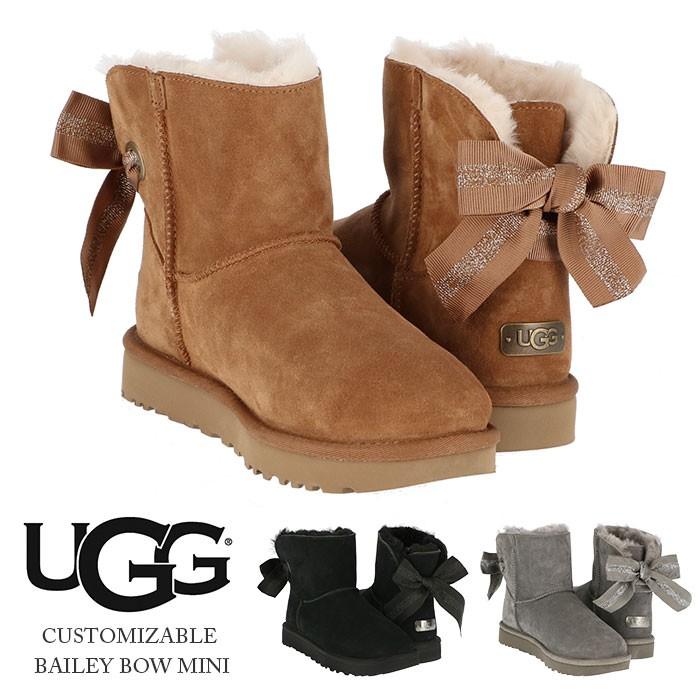 まとめ売り Ugg ムートンブーツ レディース アグ 通販 ショートブーツ ブランド おしゃれ Customizable Bailey Bow Mini カスタマイザブル ベイリー ボウ ミニ 共同購入価格 Ca Arjun Mytaxation Co In
