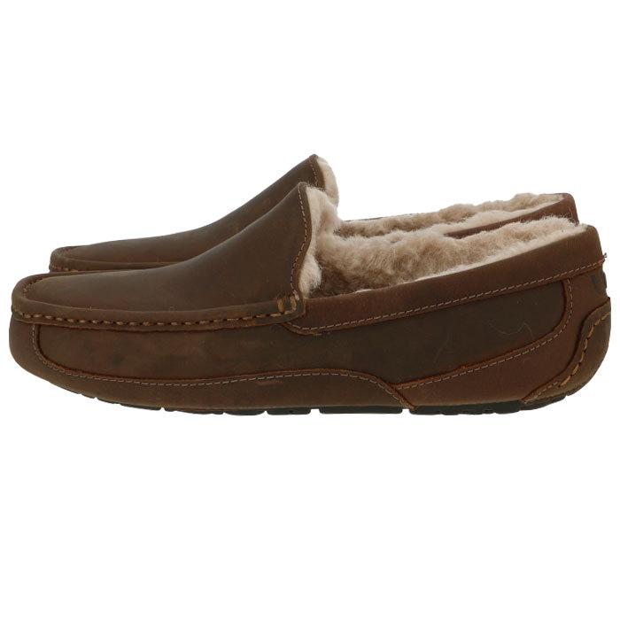 メンズ UGG メンズ スリッポン 通販 モカシン 本革 天然皮革 シープスキン ウール 防寒 あったか アグ ASCOT MATTE LEATHER アスコット マットレザー 1103889 | UGG | 04