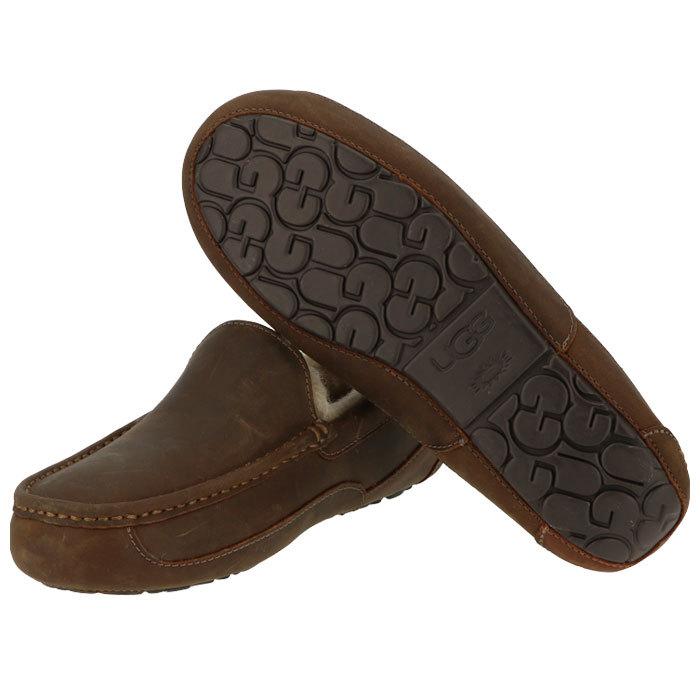 メンズ UGG メンズ スリッポン 通販 モカシン 本革 天然皮革 シープスキン ウール 防寒 あったか アグ ASCOT MATTE LEATHER アスコット マットレザー 1103889 | UGG | 05